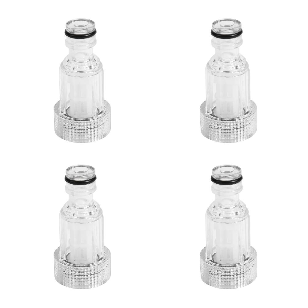1-6pcs Car Clean Machine Water Filter 175PSI High Pressure Washer Connection For Karcher K2-K7 Series Garden Pipe Hose Adapter