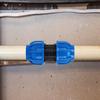 4Pcs PE Plastic 32mm to 32mm Straight Connector Water Pipe Adapter Fitting Accessories