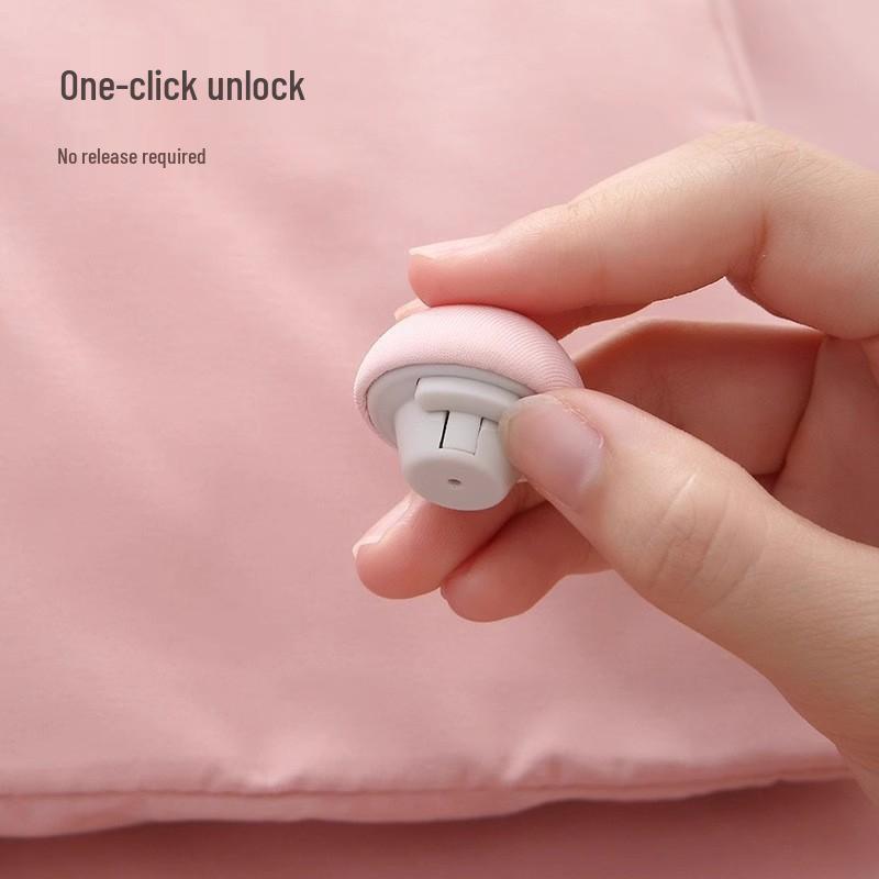 Anti-Slip Cotton Duvet Fastener for Quilt and Comforter
