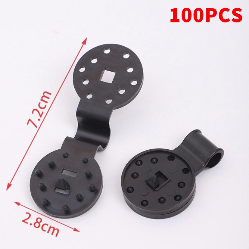 Shade Net Fixing Clips Durable Reusable Plastic Easy Install Weatherproof for Garden Patio Outdoor Greenhouse Use