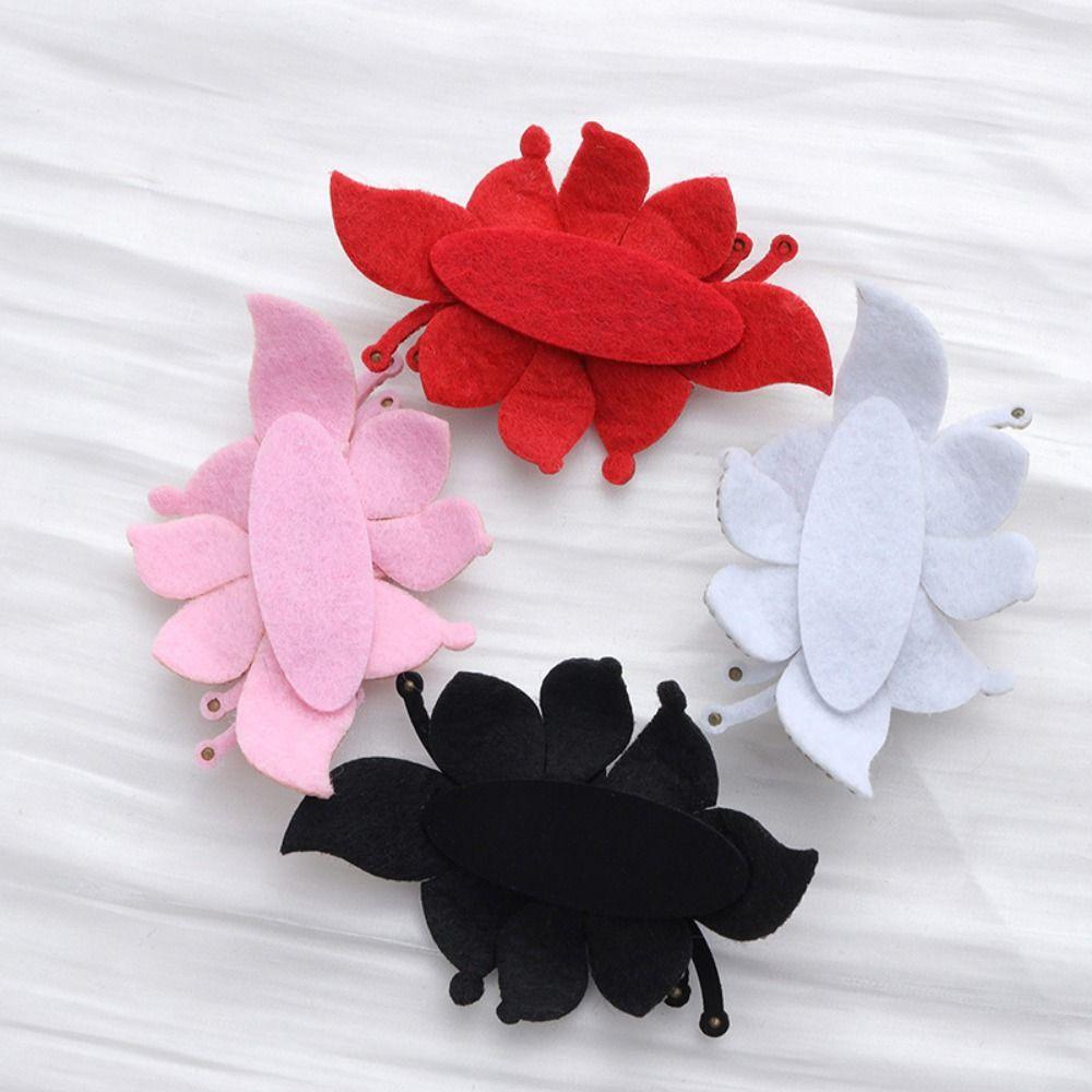 Patch di Tessuto con Strass Raffinato Scintillante Multicolore Patch di Tessuto 3D Applicazione Floreale a Doppio Strato Fiori per Scarpe
