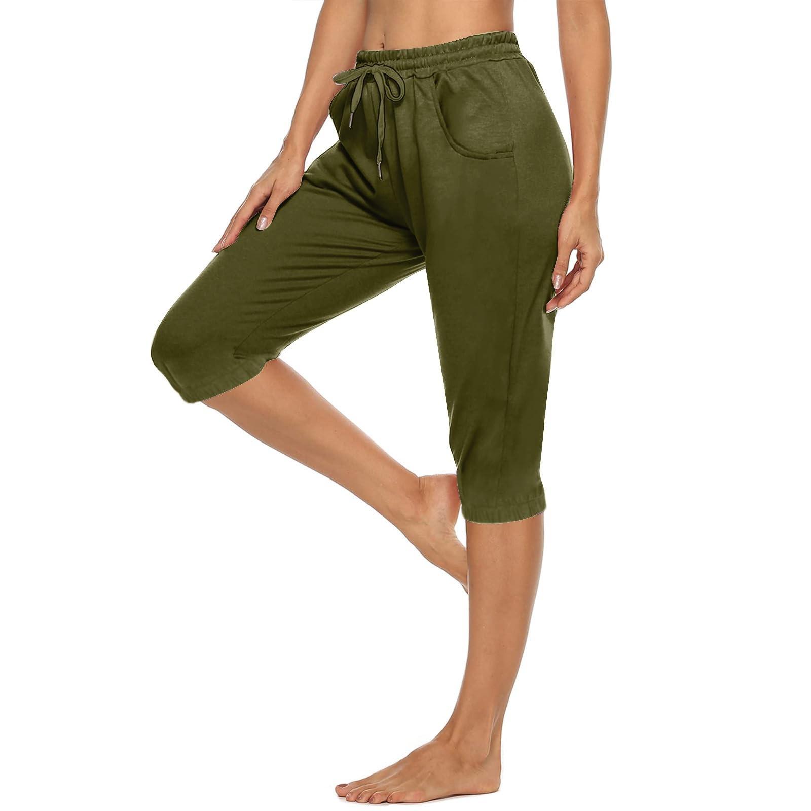 Женские брюки для бега с завязками — фото 12