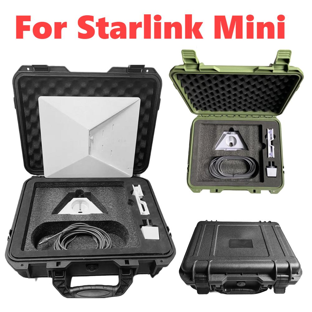 New Hard Protective Carrying Case for Starlink Mini Shockproof Storage Bag for Starlink Mini Waterproof Anti-scratch Travel Case