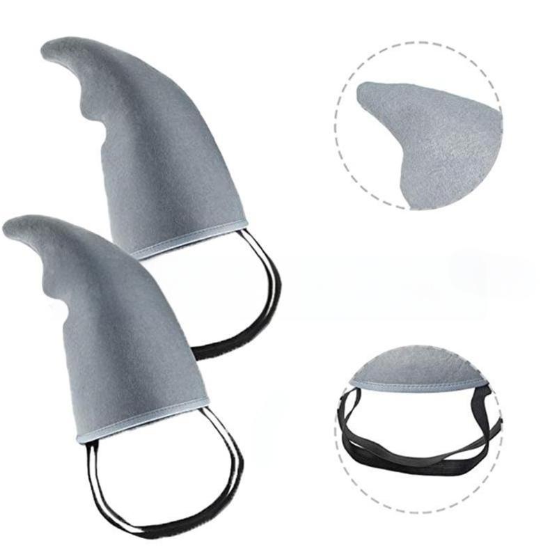 Shark Fin Accessory Gray Shark Fin Costume Easy to Wear Shark Dress up Costume Props for Kids Boys Girls Adults Cosplay