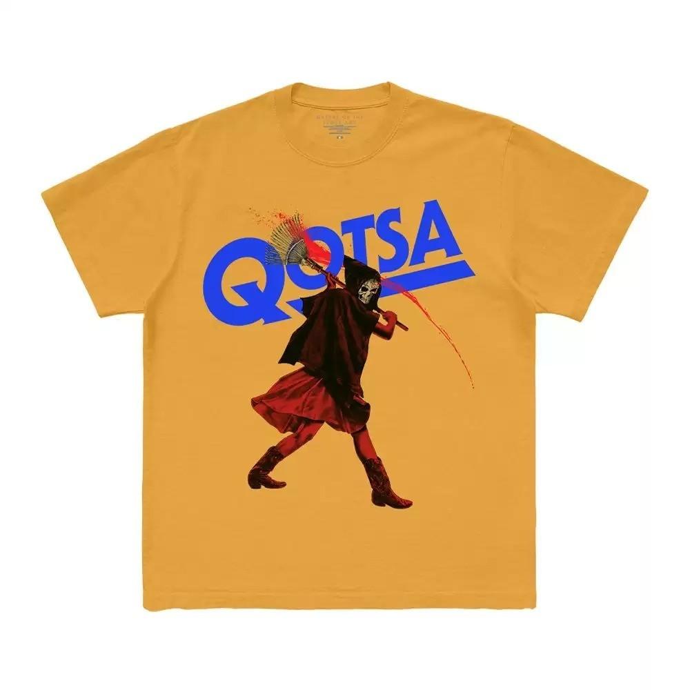 Rare! Queens Of The Stone Age Band Rock Music Yellow S To 5XL Shirt FF043 Unisex T-Shirt