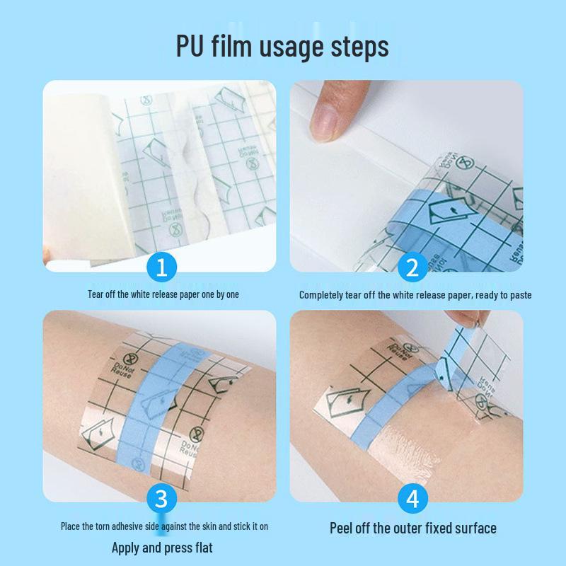 Waterproof PU Film Adhesive Acupoint Patch - Blank Navel and Plaster Fixing Patch