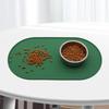 Silicone Pet Bowl Mat Anti Overflow Cat Placemat Portable Pet Feeder Mats for Dog Cat