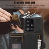 For Samsung Galaxy A51 5G Card Holder TPU+PU Leather Phone Case Kickstand Phone Cover