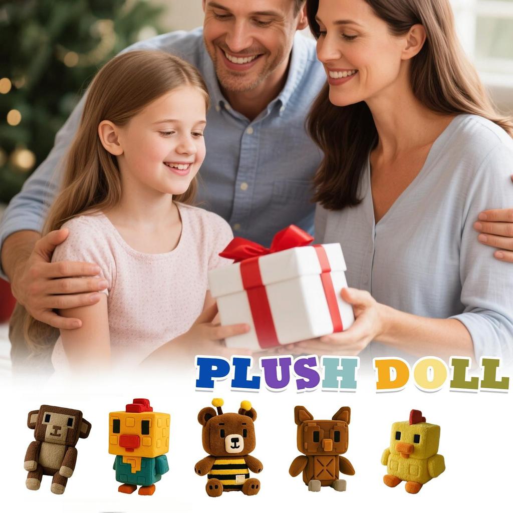 Plush Doll, Toy Gift, Cartoon , Children's Rag Doll, Children's Gift Pillow(No Standard)