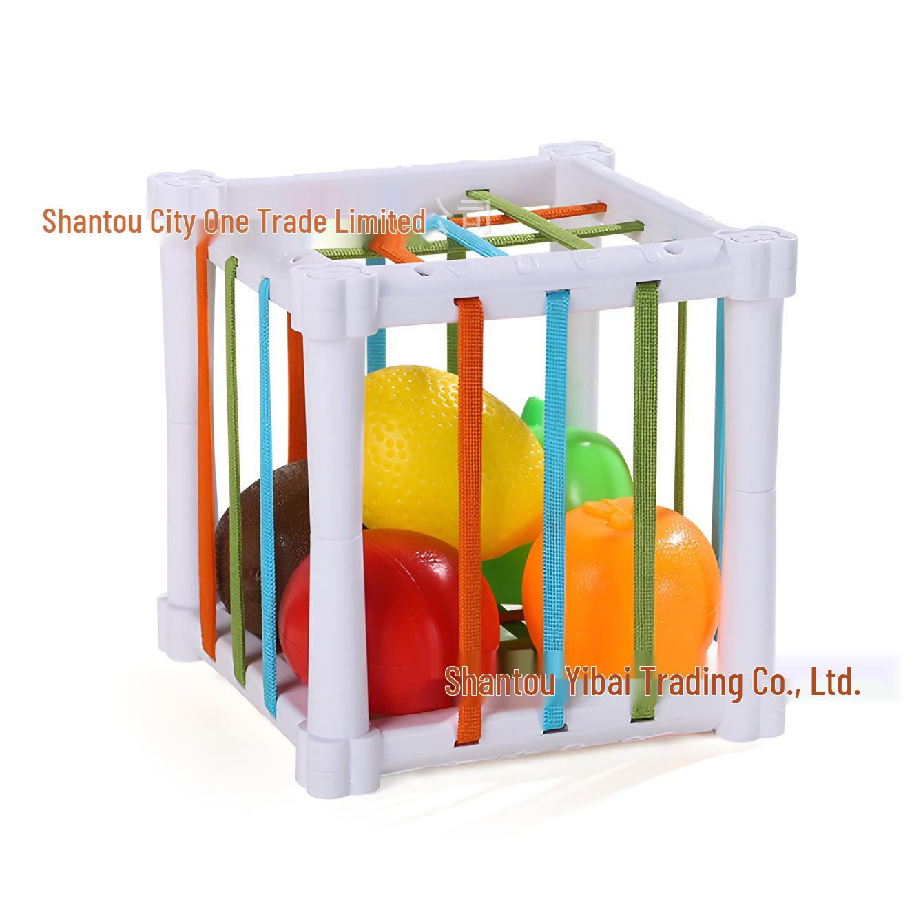 

Rainbow Sesele Infant & Toddler Fruit Cognition Shape Puzzle: Early Education Toy