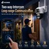 YOOSEE Ai APP Sicherheitskamera Wifi PTZ Kabellos Außen CCTV Kamera HD 15MP 10X ZOOM Automatische Verfolgung Zwei-Wege-Gespräche Farb-Nachtsicht