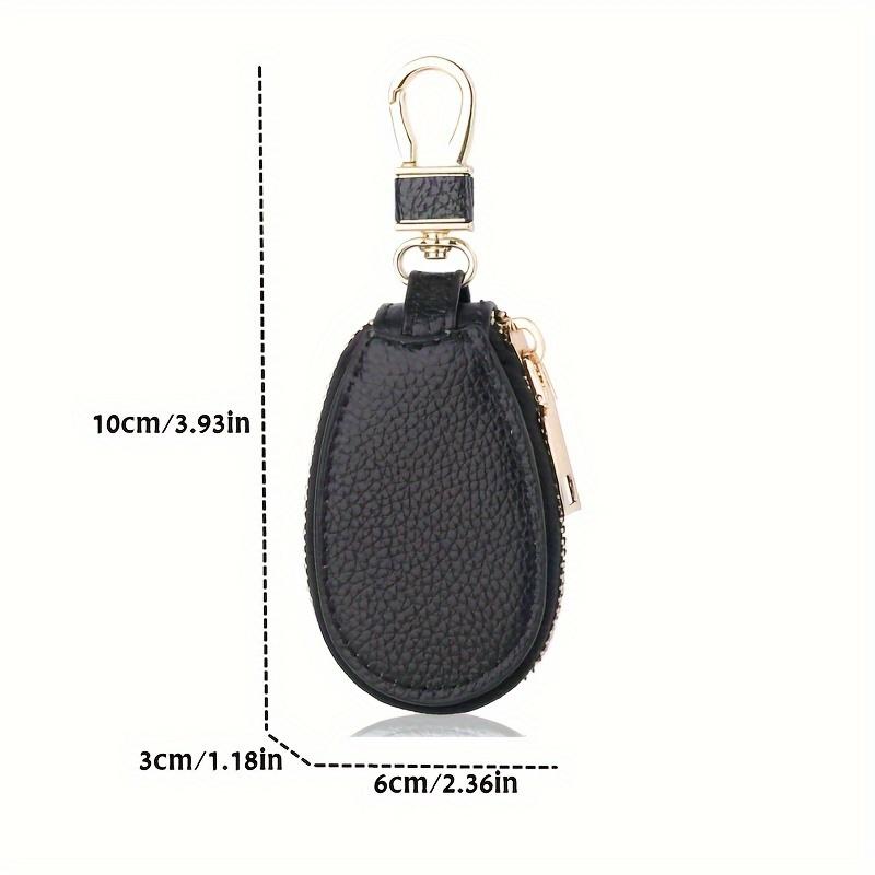 Portofele pentru chei mașini bărbați cupluri cu fermoar ușă depozitare chei mini portabil multifuncțional simplu protecție solidă clasic unisex
