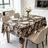Party Dinner Kitchen Dining Household Decorative Rectangle Cotton Soft Washable Cotton Linen Table Cloth
