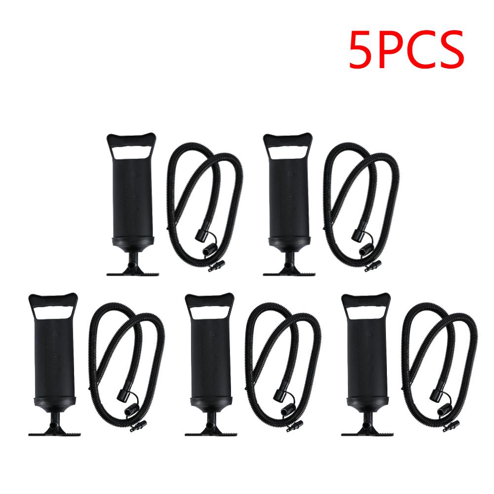 1-5PCS Two Way Air Pump PVC Hand Pulled Air Pump Fast Inflation Two-Way Handheld Inflatable Air Pump for Swimming Pools