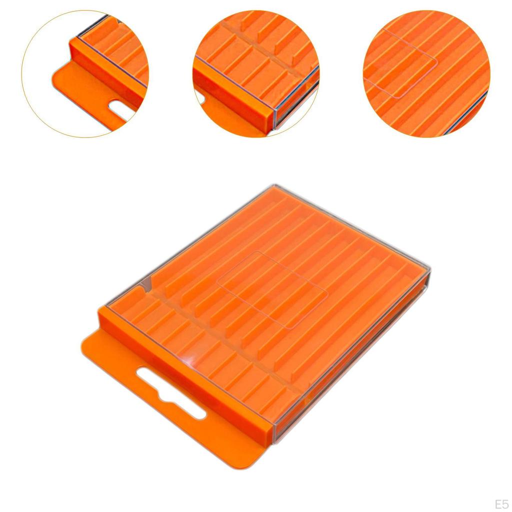 Bits Storage Box Holder Dispenser Tool Carrier Empty Case Organizer for Home Diamond
