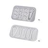 Silicone Resin Moulds Silicone Jewelry Mould for Hair Clip Hair Barrettes Making
