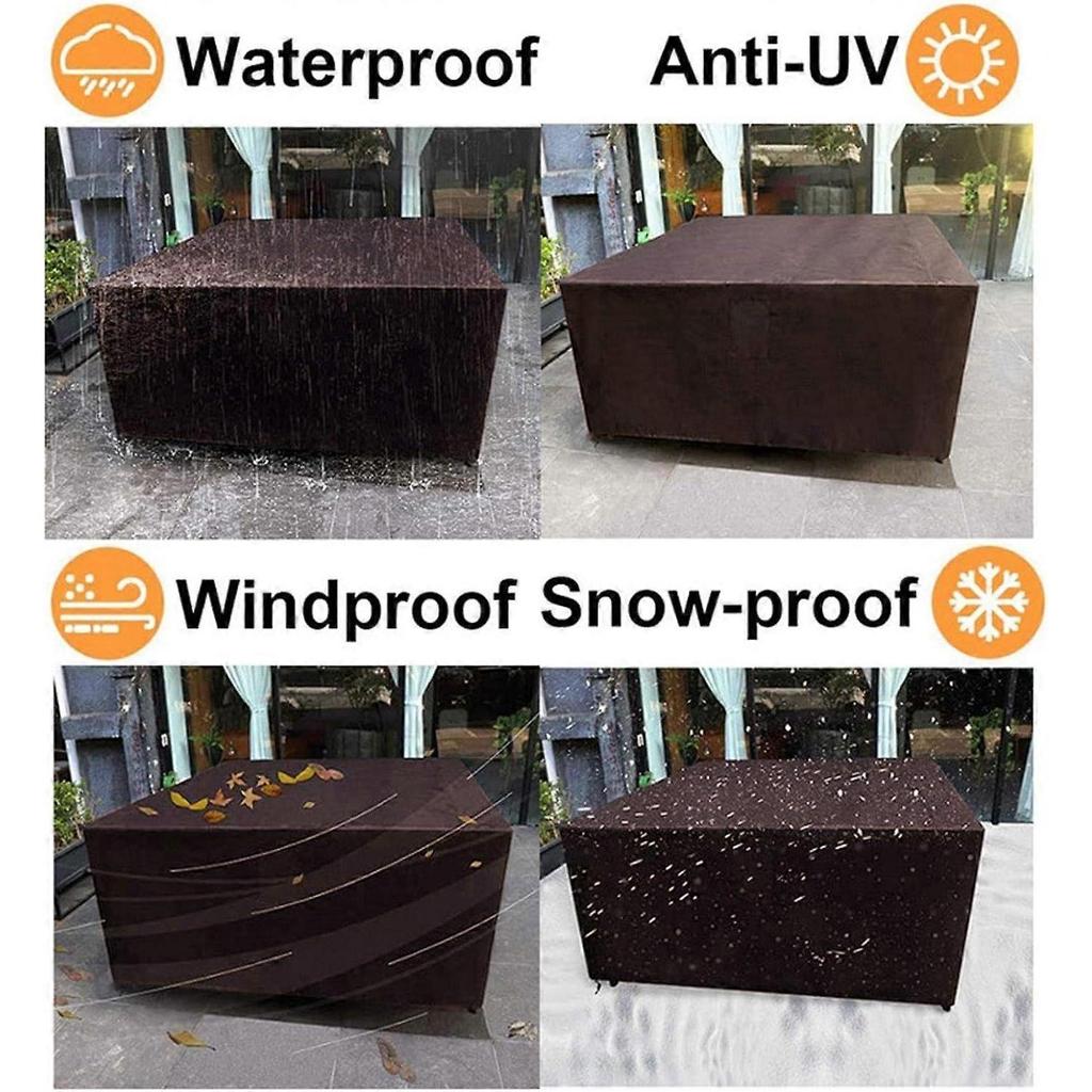 90x90x90cm  Furniture Cover, Outdoor Furniture Cover In 420T Oxford Fabric, Outdoor Table Cover