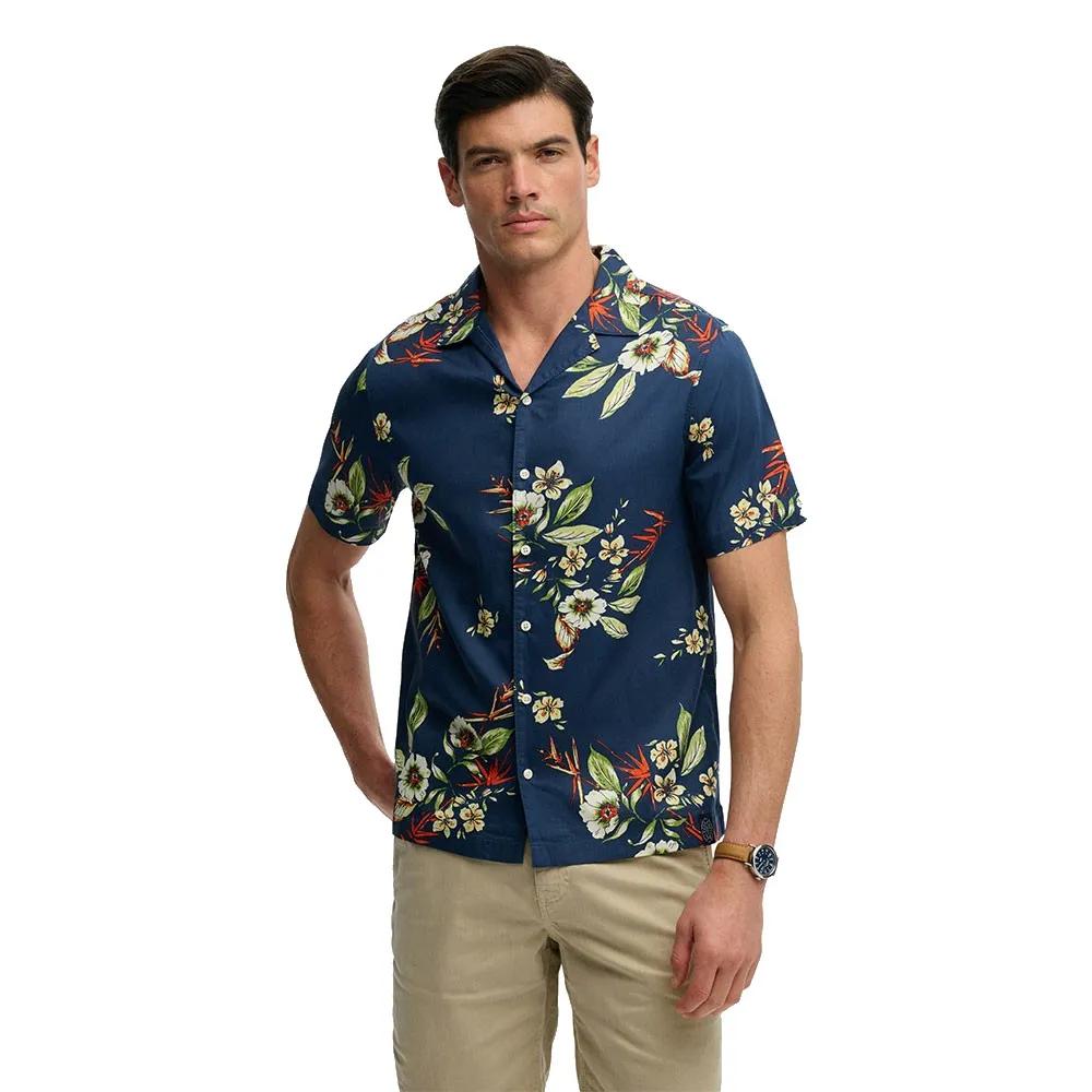 Superdry, Herren, Hemden, Hawaiian, Blau, (S) - Bild 4