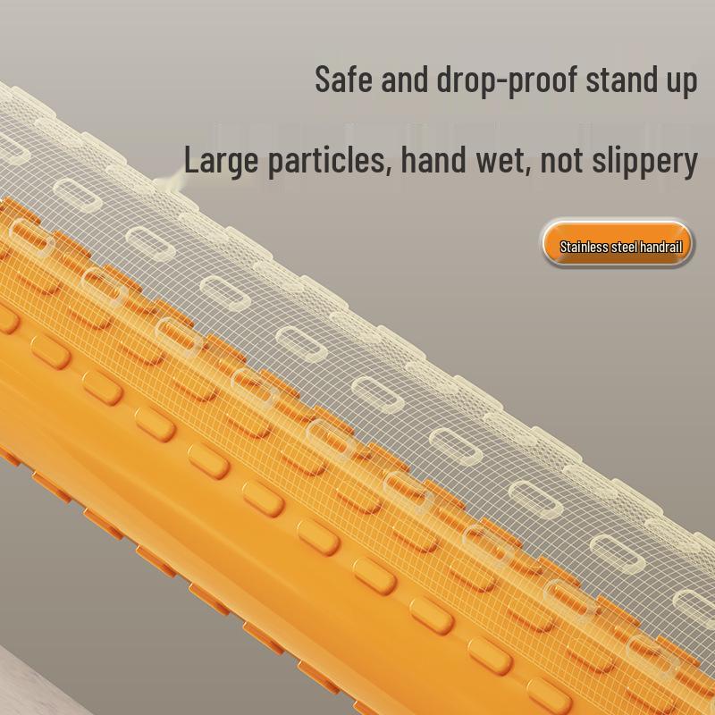 Stainless Steel Non-Slip Safety Handrail for Elderly and Disabled - Barrier-Free Bathroom/Toilet Handle
