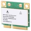 Wireless Net Card 2.4G 5G Dual Band 2974M WiFi6 MU MIMO Multithreading Technology Wifi Card with Mini PCIE for Laptop