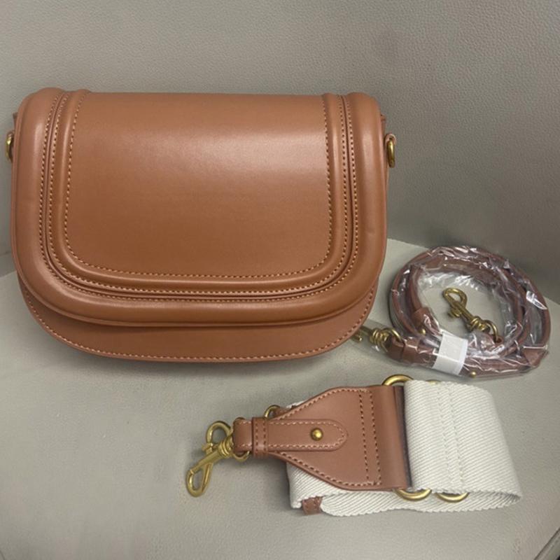 Moda Pequena Bolsa de Aba Alça Larga Bolsas de Ombro de Sela Pu Couro Artificial Bolsa Crossbody Tendência Pequenas Bolsas de Telefone