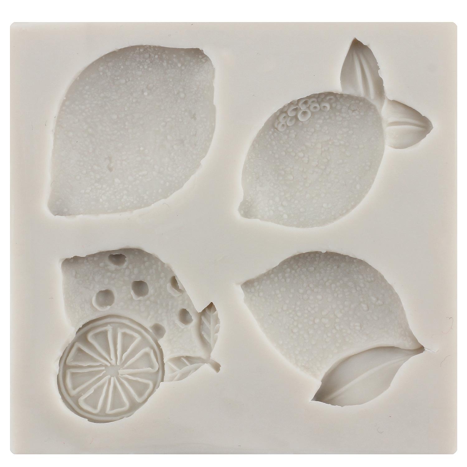 

Силиконовая форма для ломтиков лимона, формы для лимонной помадки, инструменты для украшения торта, летние фруктовые конфеты, смола, глина, формы для шоколадной мастики красный