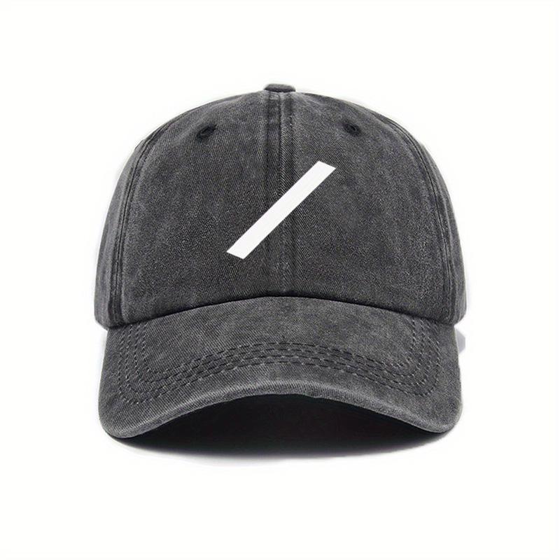 Washable Large Head Hat with Wide Brim Sun Protection Peaked Cap for Women High-end Baseball Cap for Men