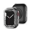 Drilled Protective Cover Case For  Series 7 41mm Frame  PC Case  Bumper Case For IWatch 7 Accessorie