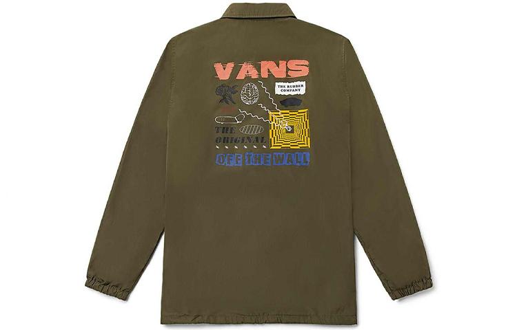 Vans Jackets & Coats Unisex Army Green VN0A5H8RKCZ S