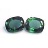 Stunning Natural Green Tourmaline 24-26 Ct Cushion Cut Pair Loose Gemstone