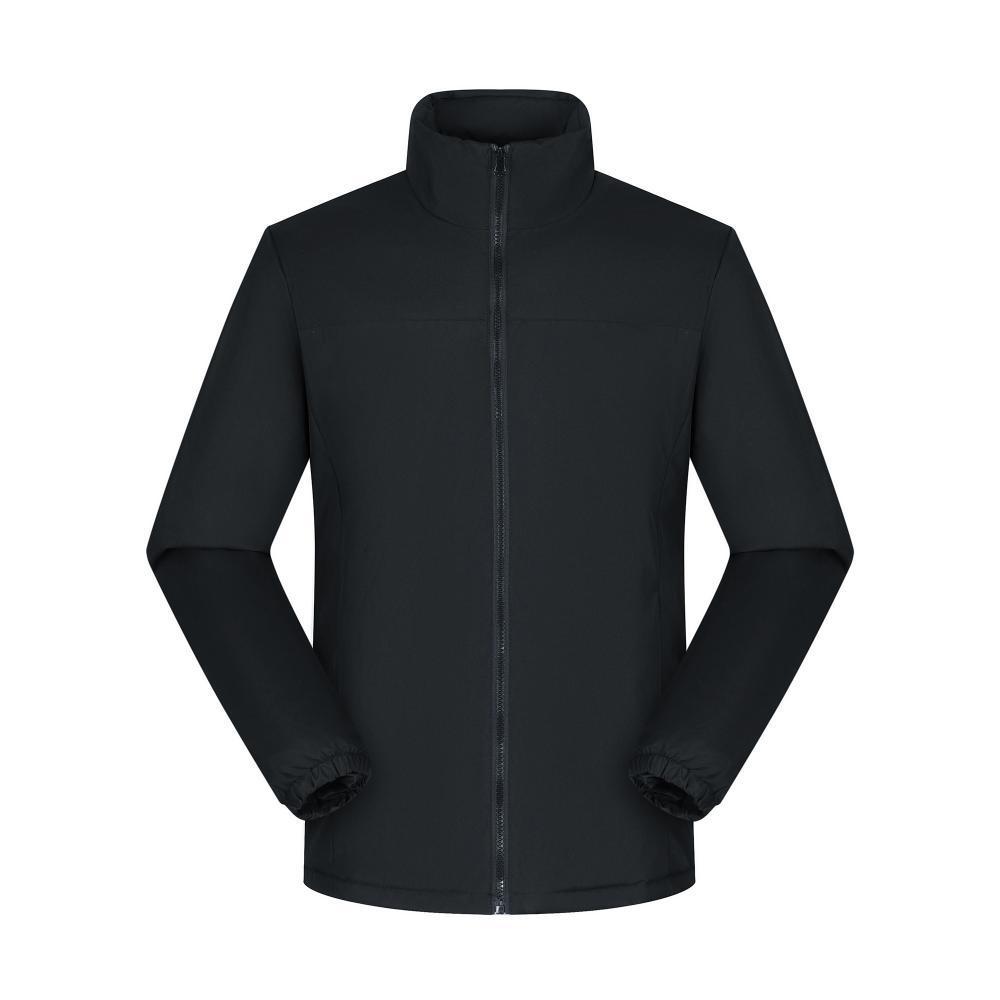 Personalized Windproof 3-in-1 Jacket: Solid Color, Custom Logo, Unisex Design, Thick Workwear