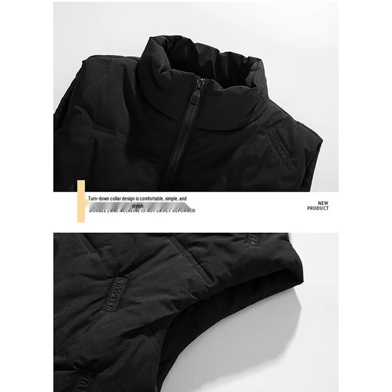 Jeep Men's Stand Collar Padded Vest