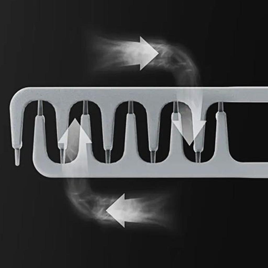 Volumizing Wide-Tooth Hair Styling Comb Curling Tools Hairstyling Fluffy Texture Bangs Seam Covering Roots Hair Combs