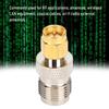 2pcs TNC Female to SMA Male RF Coaxial Connector Adapter Converter