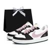 Nike Court Borough Blackberry Cheese Synthetic Leather, Leather Slip Resistant Abrasion Resistant Low top BQ5448-017(Team1069-)