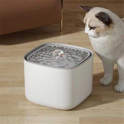 Cat Water Fountain 3L Μεγάλης χωρητικότητας για μπολ πόσιμου νερού κατοικίδιων Διανομέας USB Electric Auto Recirculate Ultra Quiet