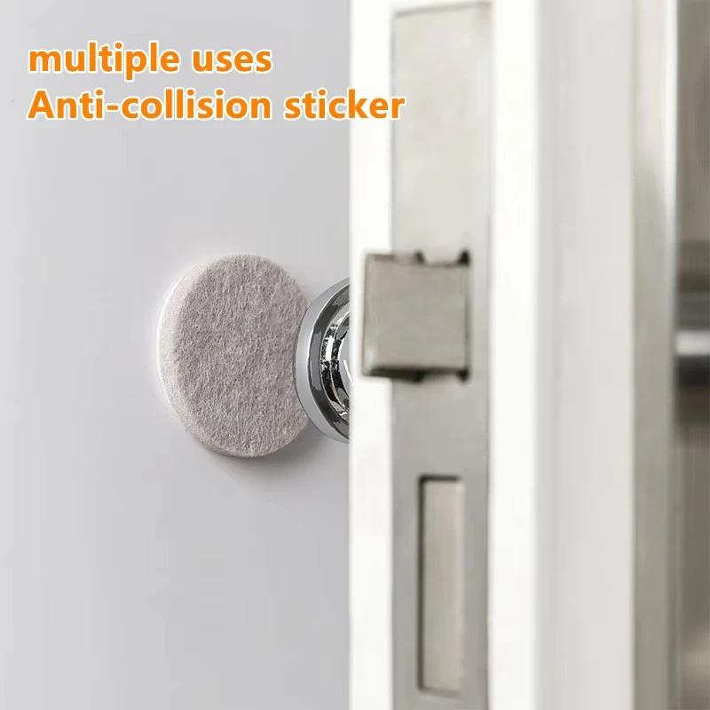 Thickened Self-adhesive Felt Chair Leg Pads Anti Slip Scratch Resistant Noise Resistant Floor Furniture Protection Pads Gaskets