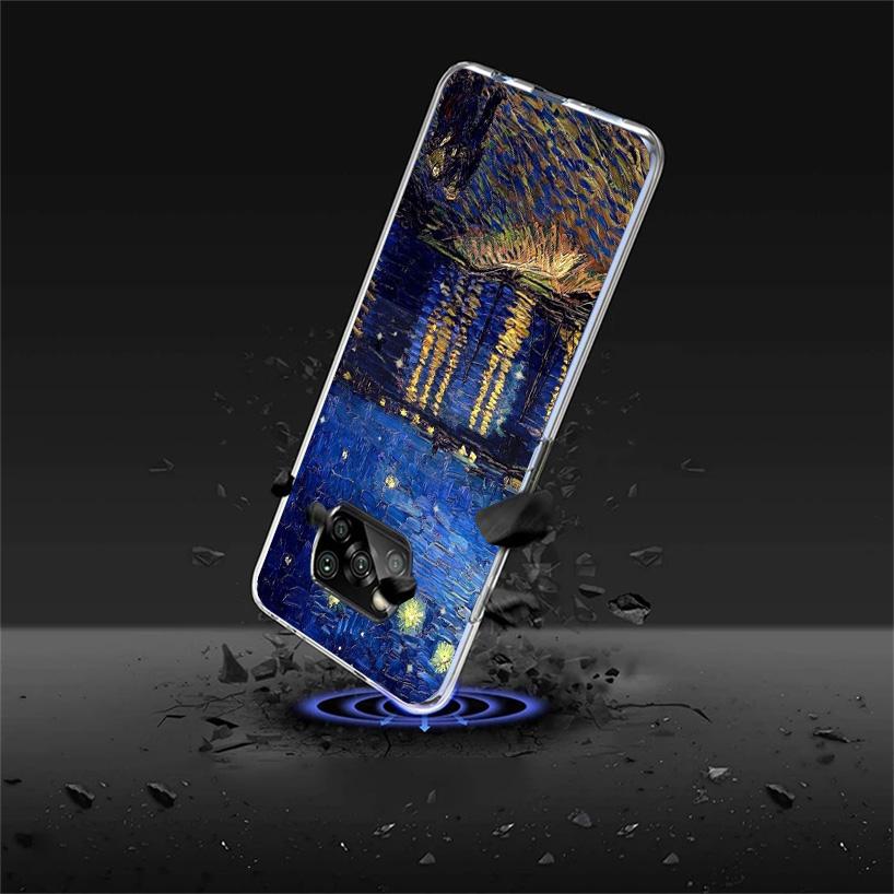 Van Gogh Oil Art Painting Phone Case For Xiaomi Poco X7 X6 X5 Pro F7 Ultra Redmi 15C 15 13C 13 12C 12 10 10A 10C 9 9A 9C 9T Cove