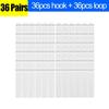 Punch-free Picture Hanging Strips Adhesive Tape Mounting Photo Frame Fixed Wall Hook&Loop Removable Home Decor Art DIY Stickers