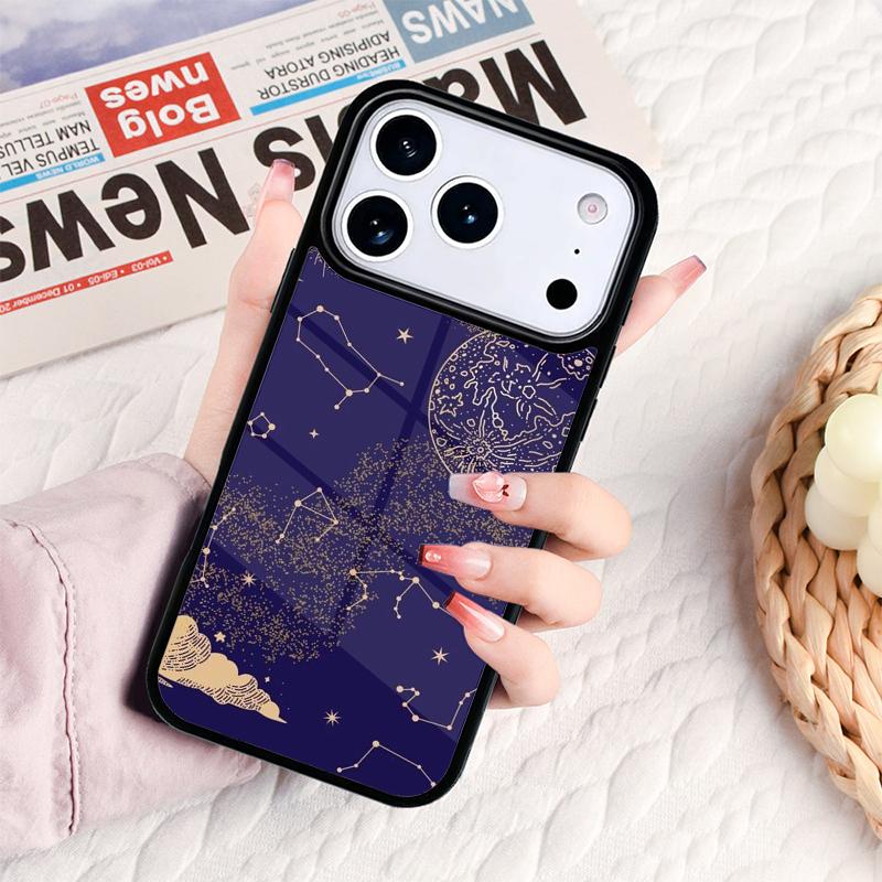 Starry Night space constellations stars Phone Case For IPhone 17 16e 15 14 13 12 11 Pro Max Air Mini Soft Protective Cover
