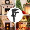 Kamin Girlande Aufbewahrungshalter Weihnachtsdekoration Haken Wohnzimmer Hängende Aufbewahrungsregale Festival Dekorative Accessoires