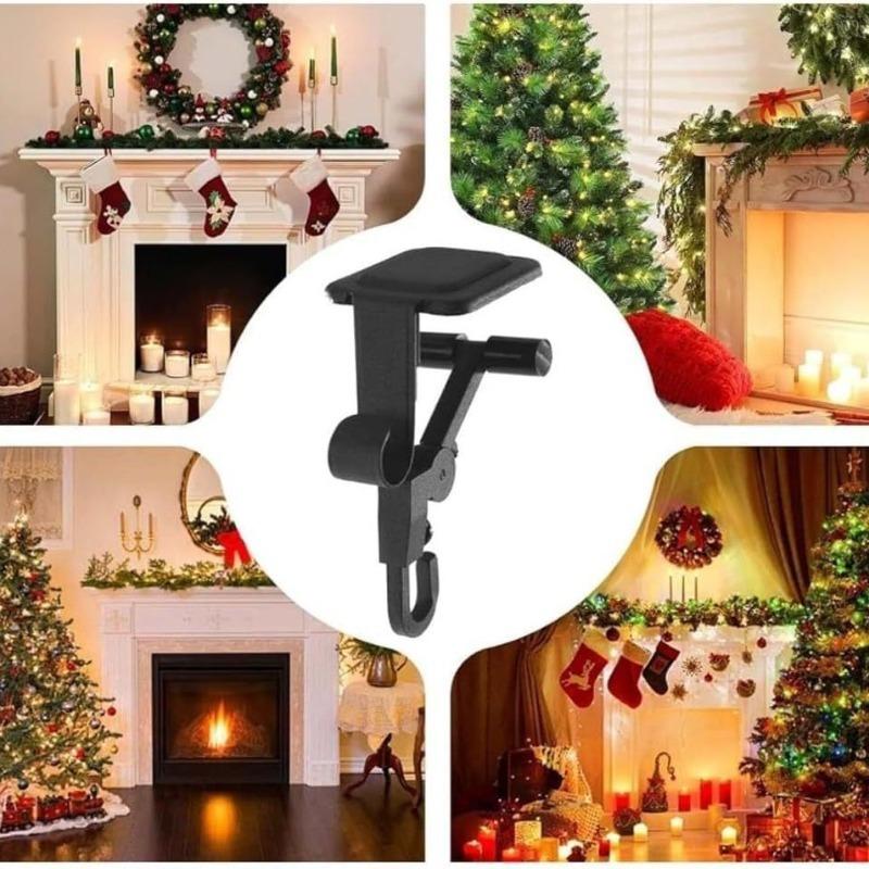 Kamin Girlande Aufbewahrungshalter Weihnachtsdekoration Haken Wohnzimmer Hängende Aufbewahrungsregale Festival Dekorative Accessoires