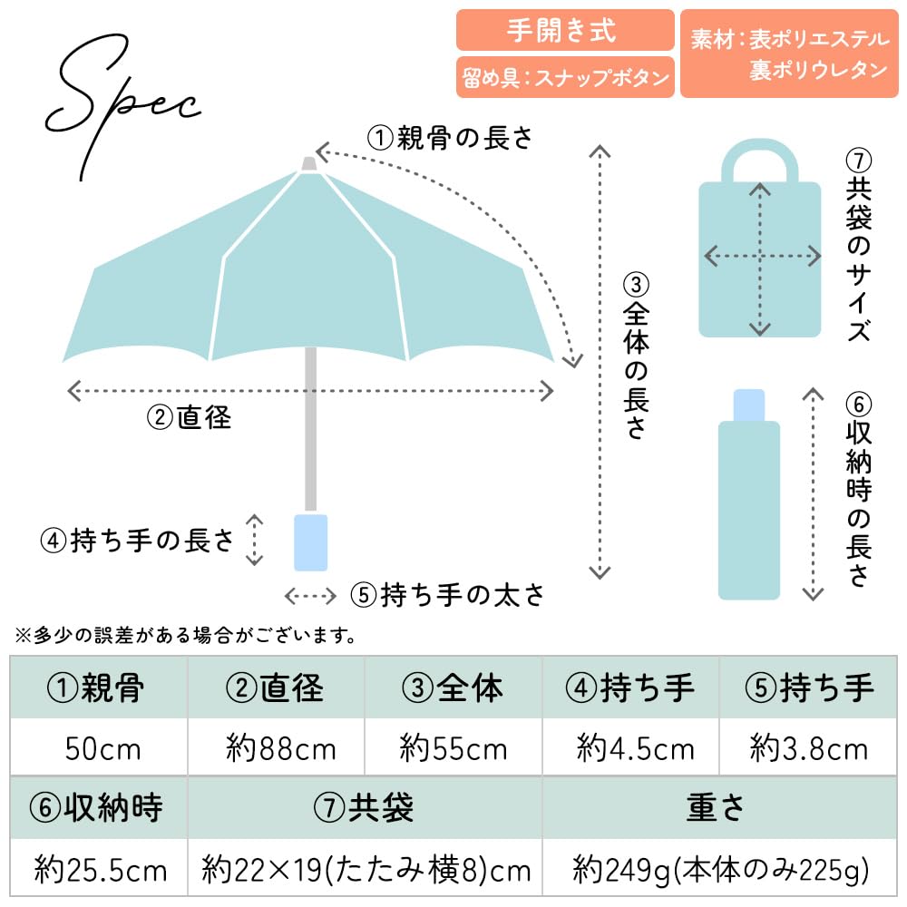 Ogawa Folding Parasol for UV Cut 6 Manual Moomin Moomin Valley Summer Festival Polyurethane Coating on Safety UV Suitable for Sunny and Rainy Gift