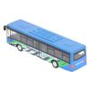 Pull Back Alloy Bus Extended Length Full Function   Structure Educational Alloy Bus Vehicle Model Toy