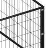 Vidaxl Kojec Dla Psa, Czarny, 8 M², Stalowy