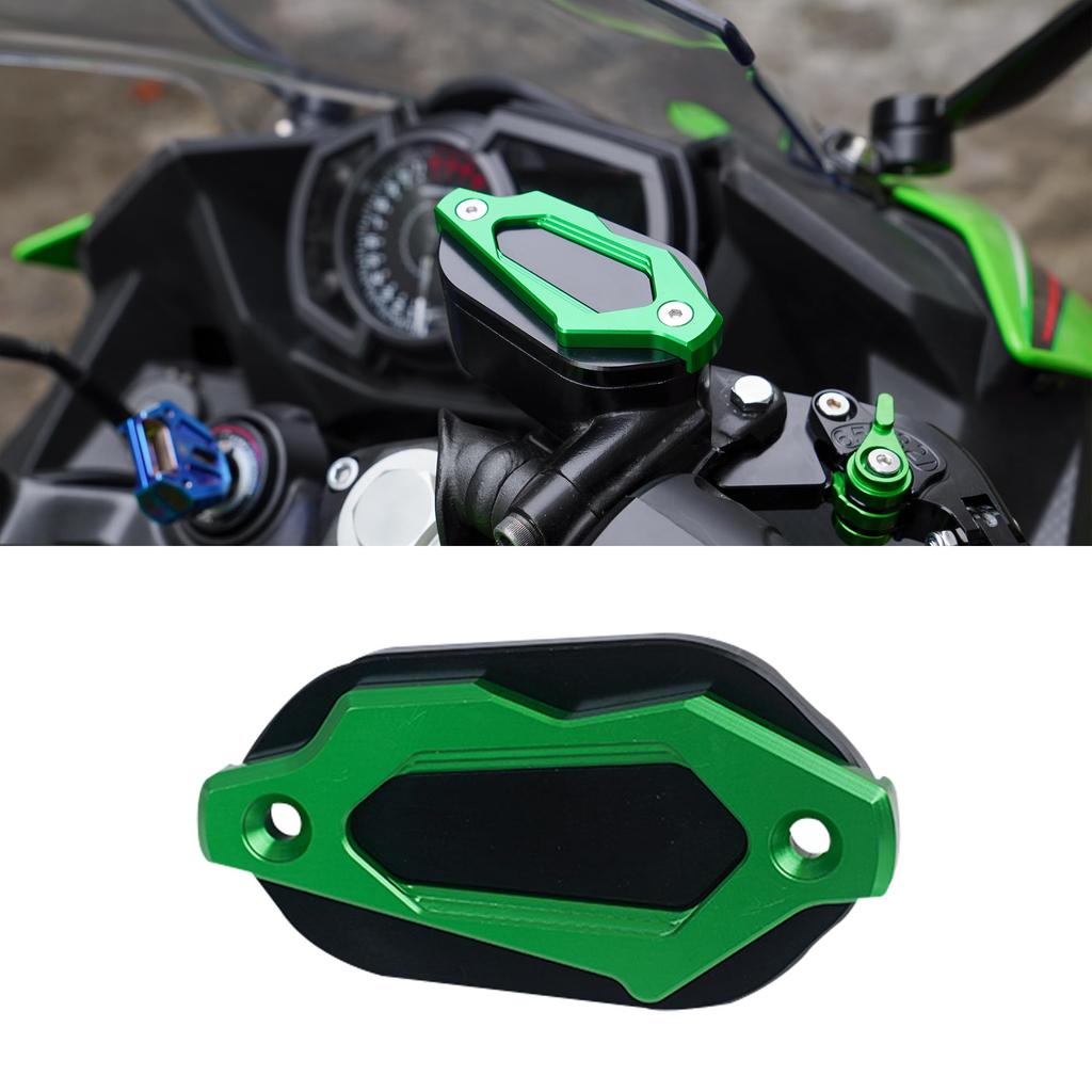 Front Reservoir Cap Cover Motorcycle Brake Pot Cover for Kawasaki Ninja 400 Z400 Accessories CNC Aluminum