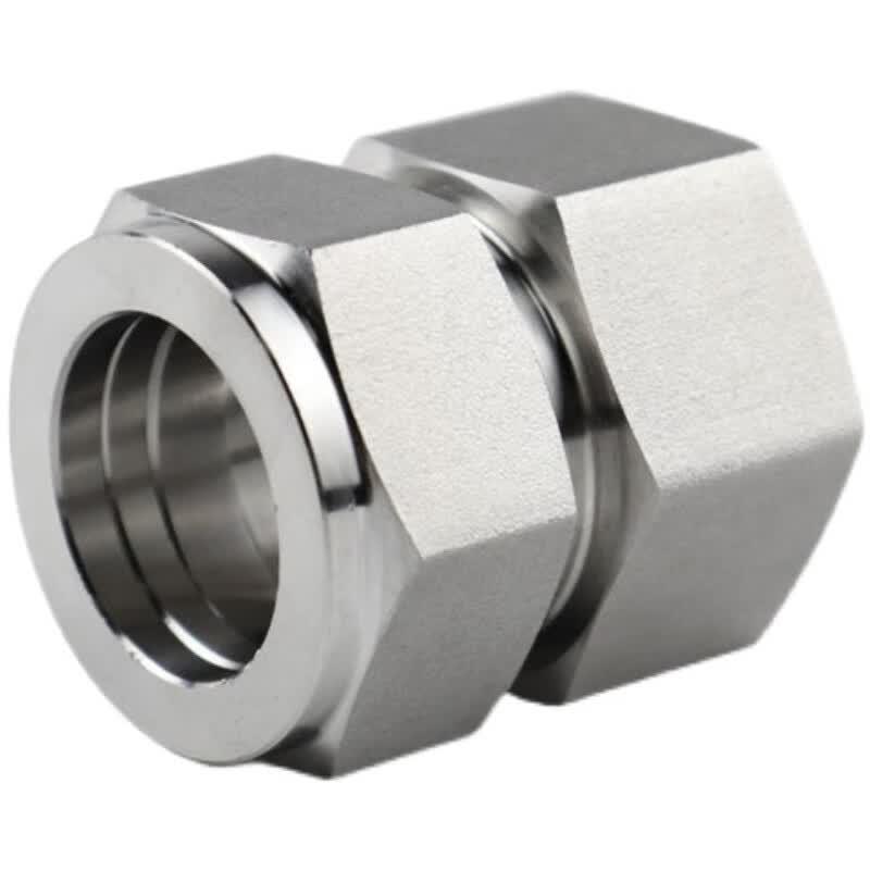 316L Stainless Steel Pressure Gauge Double Ferrule Adapter