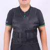 Adjustable Weighted Fitness Vest for Running and Training - Breathable Sandbag Design