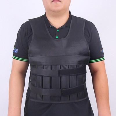 Adjustable Weighted Fitness Vest for Running and Training - Breathable Sandbag Design