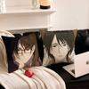1pc Anime Ikoku Nikki Pillow Case Fashion Square Pillowcase Bedroom Sofa Room Ins Decoration Leisure